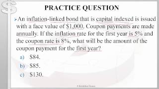 CFA Level 1 - Fixed Income - Bond Pricing - Practice Question