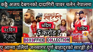 Chhakka Panja 5 Vs 12 Gaun 28th Day BoxOffice Collection ll Purna Bahadur Ko Sarangi ll Bijay Baral