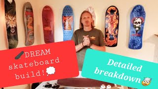 🛹DREAM Skateboard build!! Full breakdown #PowellPeralta #Flightdeck #skateboarding #skateboard #sk8