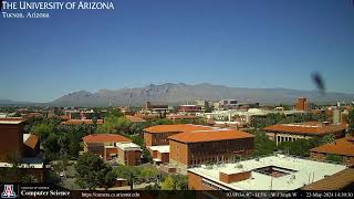 May 22 2024 - UArizona Dept of Computer Science Webcam Timelapse