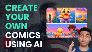 Craft Your Dream Comic with AI | Use ChatGPT to create a Comic Book