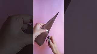 How to make beautiful paper plane easy craft #shorts#papercraft#plane#beautiful#viral#trending#diy