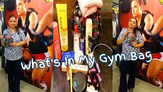 What's in my Gym bag 🎒 | Get Ready With Me For Gym | Gym Bag Essentials  | Gym Makeup Tutorial