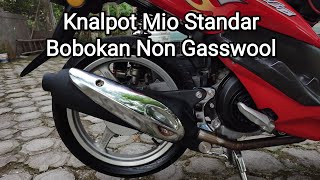 Knalpot Mio Standar Bobokan Non Gaswool