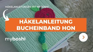 Häkelanleitung Bucheinband Hon | myboshi