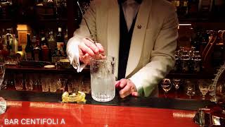 Martini.A cocktail making movie by the owner of “BAR CENTIFOLIA” カクテルメイキング「バーセンティフォリア」マティーニ