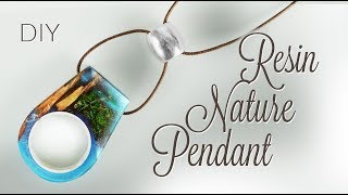 DIY 2 in 1 Resin Nature Pendant & Ring