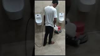 toilets Cleaning by machine #shortvideo #snake #cleaning #subscribe #construction #glasscleaner