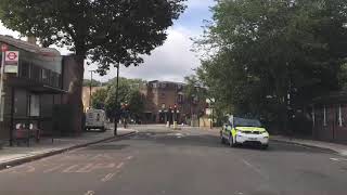 Holloway Road to Camden- Timelapse 26 July 2020. Sunday.  C-19