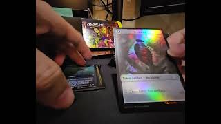 Magic the Gathering March of the Machines Collector booster box opening packs