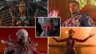 Baldurs Gate 3 All Origin Characters Evil Endings BG3 Patch 7 PC 4K