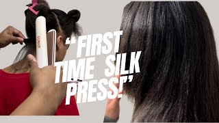 I DID THAT| My Picky Daughter Loves It| Silk Press