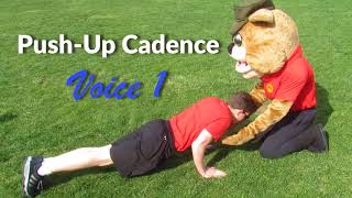 Young Marine PFT Push-up Cadence: Voice 1