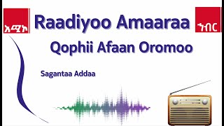 AMECO HIBIR: Raadiyoo Amaaraa Sagantaa Afaan Oromoo:- Oduu Jimaata 22/02/2017