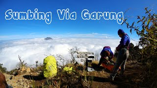 Gunung Sumbing via Garung Pendakian lewat Jalur Lama