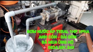 Bơm nước áp TERAL 1hp nội địa Nhật ☎ 0824.381.349