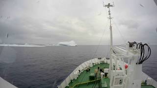 Navigating Icebergs - Polar Pioneer - On the Bridge - Timelapse