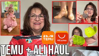 Combined Temu and AliExpress Haul - mixed bag - ice cream molds, model animals, shoes, doll and more