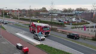 P1 HW 02-6150 Leeuwarden met spoed naar woningbrand Noardkromp Stiens