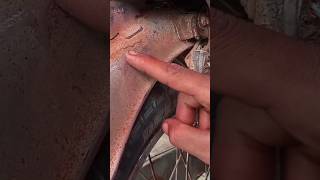 how to bike rust remove 👨‍🔧😯🤷🏿‍♂️ #honda #automobile #pakbikerepairing #motorcycle #cd110