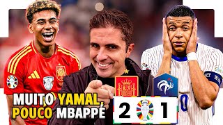 COM 16 ANOS, LAMINE YAMAL É A GRANDE HISTÓRIA DESSA EURO. MBAPPÉ É UMA DAS GRANDES DECEPÇÕES