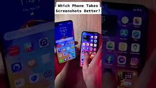 Which Phone Takes Better Screenshots #tech #techreview #Shorts