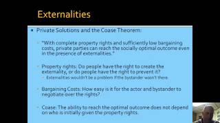 NEIU ECON Lecture Series 22 (Part 3): Correcting for Externalities