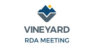 Vineyard RDA 12/9/2020