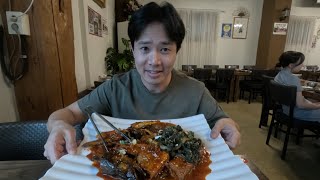 I'm an average Korean man. Eating spicy fish & good cosmetics info for the ladies