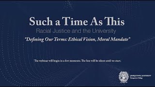 Defining Our Terms: Ethical Vision, Moral Mandate