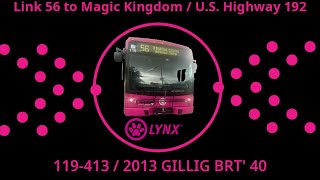 119-413 on Link 56 to Magic Kingdom (Full Ride!!)