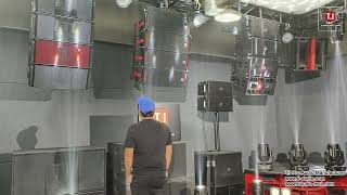 The Dominican Republic visit T.I headquarter.   audioproject#columnlinearray#3waylinearrayspeaker