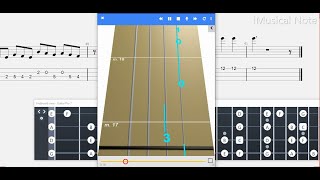 Violin TAB - NARUTO (Soundtrack) : The Raising Fighting Spirit | Tutorial Sheet #iMn