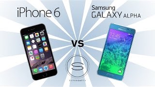 Review: Apple iPhone 6 vs Samsung Galaxy Alpha by SuperSaf TV