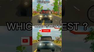 Bolero vs G-wagon Indian vehicle 3d #ashortaday #shortsfeed #indiancarsimulator2022 #shorts