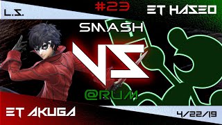 SAR23 - SSBU LS - ET Akuga (Joker) vs ET Haseo (Mr. Game & Watch)