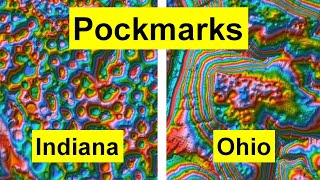 Pockmarks in Indiana and Ohio