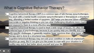 Cognitive Behavioral Therapy Toolbox By Jeff Riggenbach - Google Slides