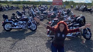 500 bikers at Bike Night! Bikes and Babes!