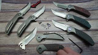 Reate Tiger Disesembly video by Jeff Perkins of JD Cutlery