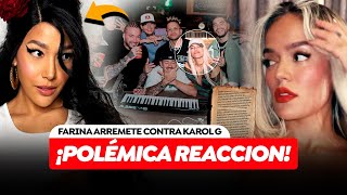 Farina Reaccionó En Contra de Karol G Luego De Escuchar Su Controvertida Canción 57