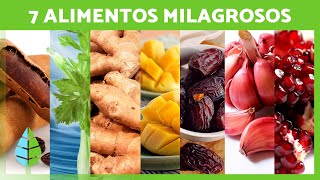 7 ALIMENTOS com PROPRIEDADES MEDICINAIS PODEROSOS 🥭✅ Inclua-os na dieta!