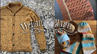 146 Yarn Video - FO, WIPs, Spotlight on True North Yarn Co and Happy Mail