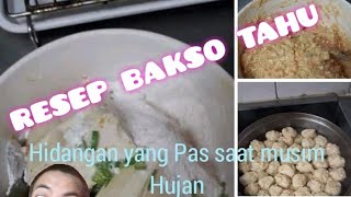 Resep Bakso Tahu, Hidangan sederhana cocok musim hujan