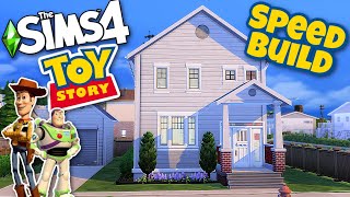 The Sims 4: Toy Story! | Andy's House | Sims 4 Speed Build NO CC 🤠🚀