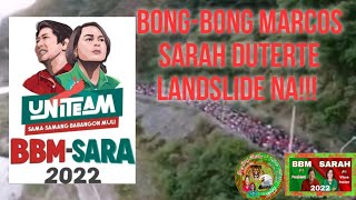 BONG-BONG MARCOS/SARAH DUTERTE LANDSLIDE NA!!! NAKAKAKILABOT😱😱😱😱😱😱❤️❤️❤️❤️💚💚💚💚✌️✌️✌️✌️✌️✌️👊👊👊👊👊👊👊