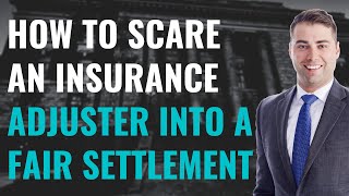 How to scare an Insurance Adjuster into a Fair Settlement | Personal Injury w/ Lawyer Andrew Plagge