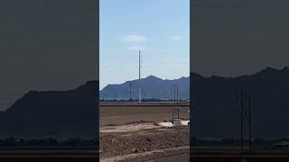 New power lines going up near Yuma.