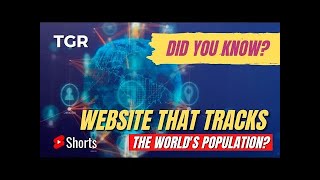 Website That Counts Human Population in Real-time | #shortvideo 144