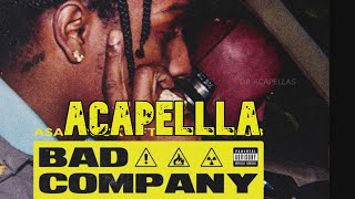 A$AP Rocky - Bad Company (HQ Acapella - Vocals Only) ft. BlocBoy